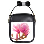 Wild Magnolia flower Girls Sling Bag Front