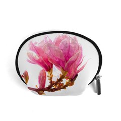 Wild Magnolia Flower Accessory Pouch (small) by picsaspassion