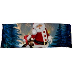 Merry Christmas, Santa Claus With Funny Cockroach In The Night Body Pillow Case Dakimakura (two Sides) by FantasyWorld7