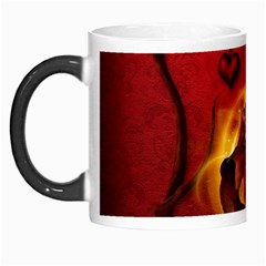 Wonderful Fairy Of The Fire With Fire Birds Morph Mugs