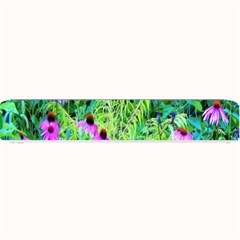 Purple Coneflower Garden With Tiger Eye Tree Small Bar Mats by myrubiogarden