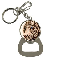 White Tiger Bottle Opener Key Chains by ArtByThree