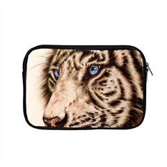 White Tiger Apple Macbook Pro 15  Zipper Case