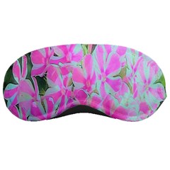 Hot Pink And White Peppermint Twist Garden Phlox Sleeping Masks by myrubiogarden