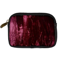 Wordsworth Crushed Velvet Digital Camera Leather Case by DeneWestUK