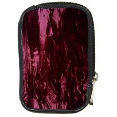 Wordsworth Crushed Velvet Compact Camera Leather Case by DeneWestUK