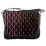 Wordsworth Purple Diamonds Messenger Bag Front