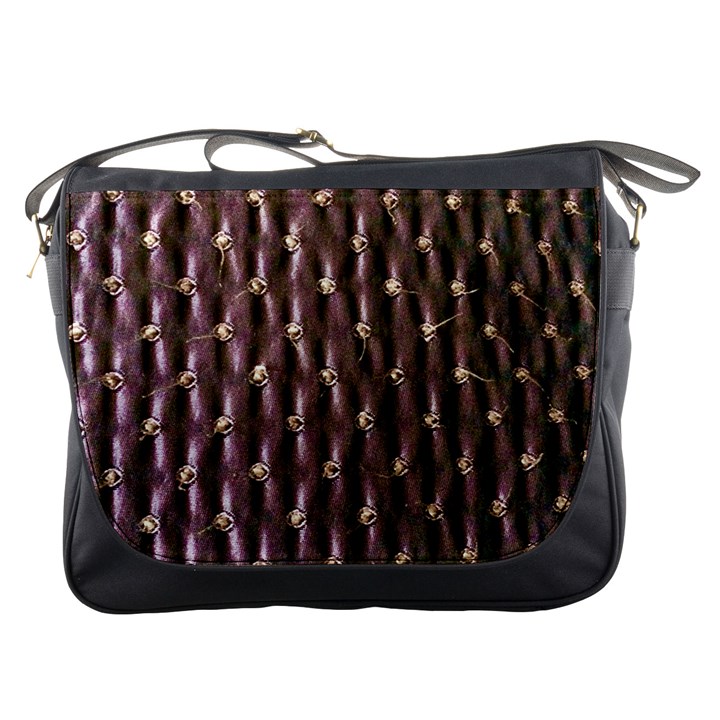 Wordsworth Purple Diamonds Messenger Bag