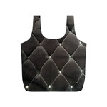 Wordsworth Grey Diamonds Full Print Recycle Bag (S) Back