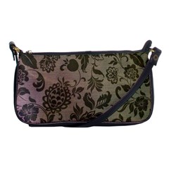 Wordsworth Metallic Flowers Shoulder Clutch Bag by DeneWestUK