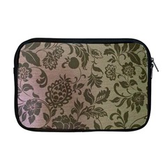 Wordsworth Metallic Flowers Apple Macbook Pro 17  Zipper Case by DeneWestUK