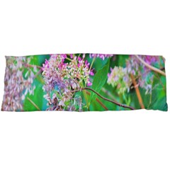 Invincibelle Spirit Hot Pink Hydrangeas On Aqua Green Body Pillow Case (dakimakura) by myrubiogarden