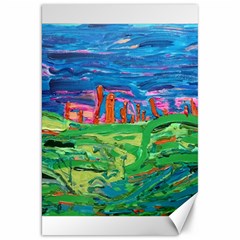 Our Town My Town Canvas 20  X 30  by arwwearableart