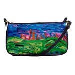 Our Town My Town Shoulder Clutch Bag Front