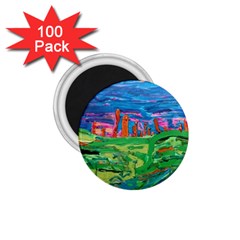 Our Town My Town 1 75  Magnets (100 Pack)  by arwwearableart