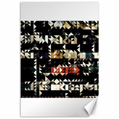 Art Design Color Banner Wallpaper Canvas 12  x 18 