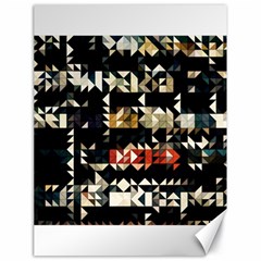 Art Design Color Banner Wallpaper Canvas 18  x 24 