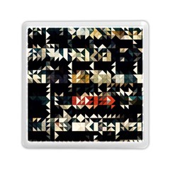 Art Design Color Banner Wallpaper Memory Card Reader (Square)