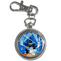 Halloween Ghosts Haunted House Key Chain Watches by Wegoenart