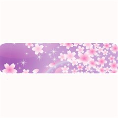 Japanese Sakura Background Large Bar Mats by Wegoenart