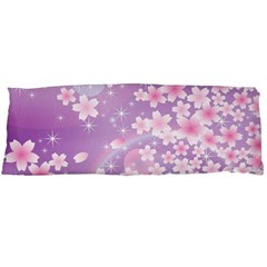 Japanese Sakura Background Body Pillow Case (dakimakura) by Wegoenart