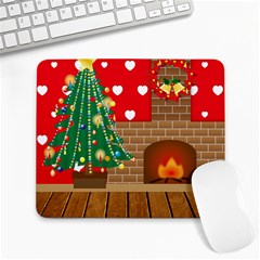 Christmas Room Living Room Large Mousepads by Wegoenart