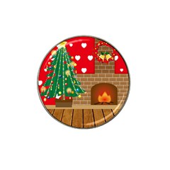 Christmas Room Living Room Hat Clip Ball Marker by Wegoenart