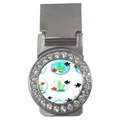 Fishbowl Fish Goldfish Water Money Clips (cz)  by Wegoenart