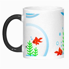 Fishbowl Fish Goldfish Water Morph Mugs by Wegoenart