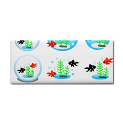 Fishbowl Fish Goldfish Water Hand Towel