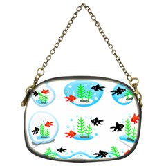 Fishbowl Fish Goldfish Water Chain Purse (two Sides) by Wegoenart