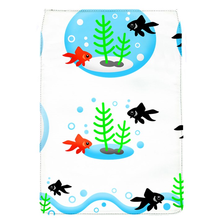 Fishbowl Fish Goldfish Water Removable Flap Cover (S)