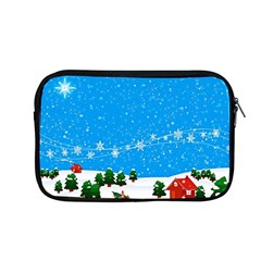 Elf On A Shelf In Sled Snowflakes Apple Macbook Pro 13  Zipper Case