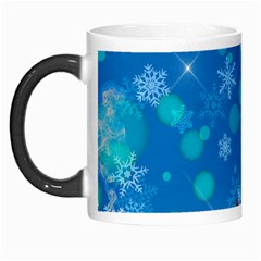 Winter Village Snow Brick Buildings Morph Mugs