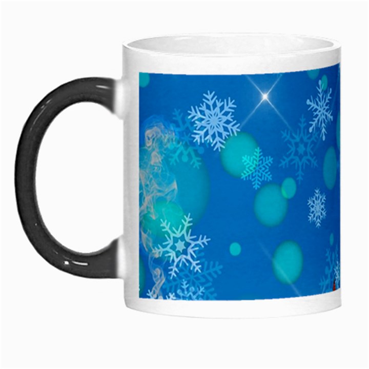 Winter Village Snow Brick Buildings Morph Mugs