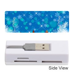 Winter Village Snow Brick Buildings Memory Card Reader (Stick)