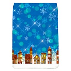 Winter Village Snow Brick Buildings Removable Flap Cover (L)