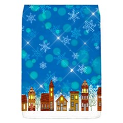 Winter Village Snow Brick Buildings Removable Flap Cover (S)