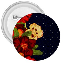 Flowers Vintage Floral 3  Buttons