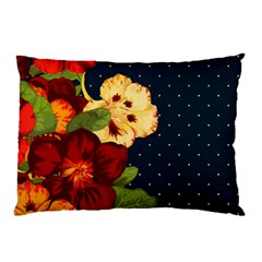 Flowers Vintage Floral Pillow Case by Wegoenart