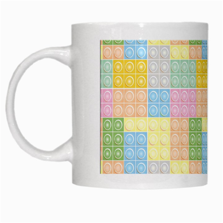 Lego Background White Mugs