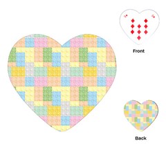 Lego Background Playing Cards (Heart)