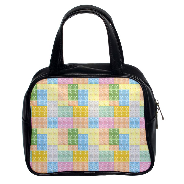 Lego Background Classic Handbag (Two Sides)