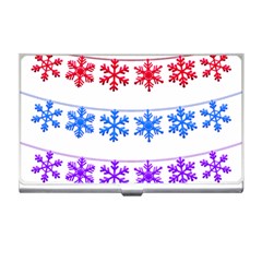 Christmas Snowflake Business Card Holder by Wegoenart