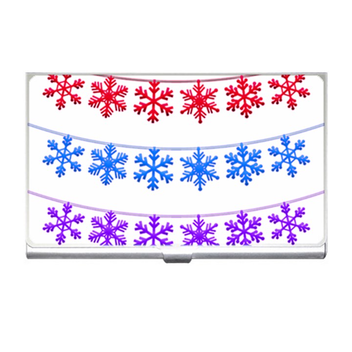 Christmas Snowflake Business Card Holder