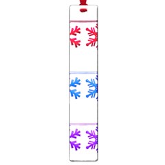 Christmas Snowflake Large Book Marks by Wegoenart