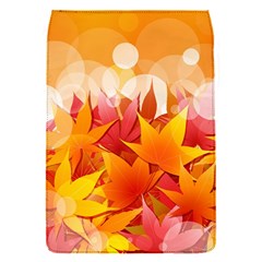 Autumn Background Maple Leaves Bokeh Removable Flap Cover (s) by Wegoenart