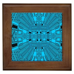 Technology Board Trace Digital Framed Tiles by Wegoenart