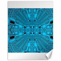 Technology Board Trace Digital Canvas 12  X 16  by Wegoenart