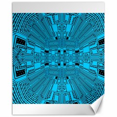 Technology Board Trace Digital Canvas 16  X 20  by Wegoenart